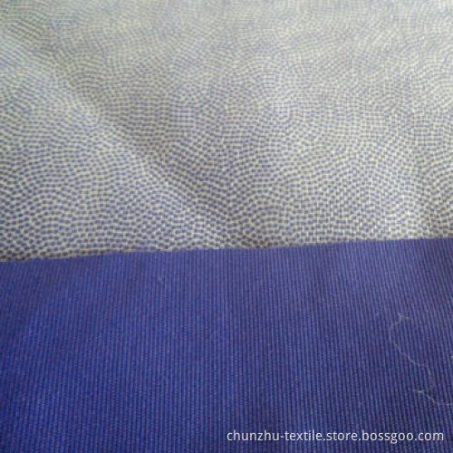Taslan fabric with 10,000mm WR/10,000mm breathable, used for ski jacket/sportswear